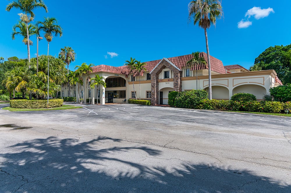Exterior of the Behavioral Health of the Palm Beaches treatment facility
